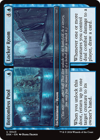 Bottomless Pool // Locker Room [Duskmourn: House of Horror]