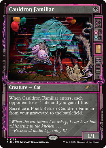 Cauldron Familiar (Rainbow Foil) [Secret Lair Drop Series]