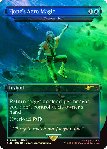 Hope's Aero Magic - Cyclonic Rift (Rainbow Foil) [Secret Lair Drop Series]