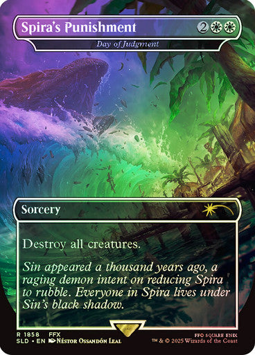 Spira's Punishment - Day of Judgment (Rainbow Foil) [Secret Lair Drop Series]