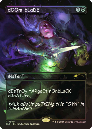 dOOm bLaDE (Rainbow Foil) [Secret Lair Drop Series]