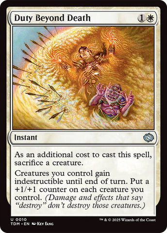 Duty Beyond Death [Tarkir: Dragonstorm]
