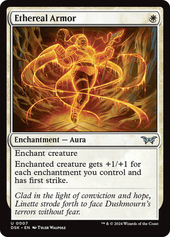 Ethereal Armor [Duskmourn: House of Horror]