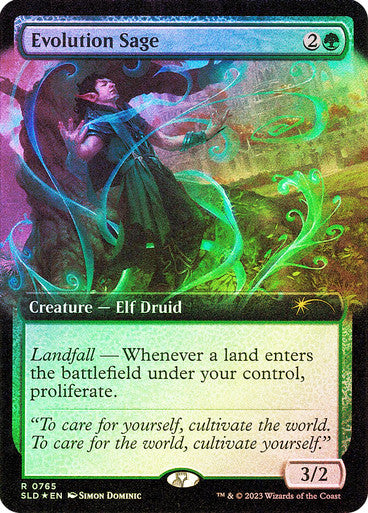Evolution Sage (Extended Art) [Secret Lair Drop Series]