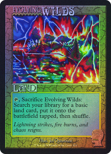 Evolving Wilds (Rainbow Foil) [Secret Lair Drop Series]