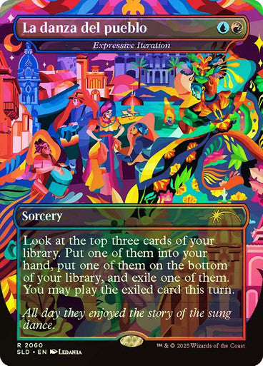 La danza del pueblo - Expressive Iteration (Rainbow Foil) [Secret Lair Drop Series]