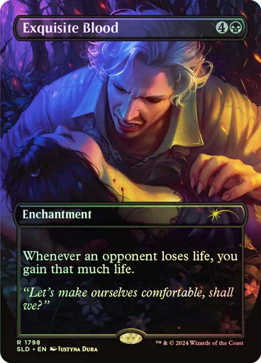 Exquisite Blood (Rainbow Foil) [Secret Lair Drop Series]