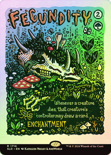 Fecundity (Rainbow Foil) [Secret Lair Drop Series]