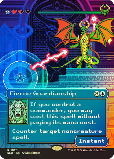 Fierce Guardianship (Rainbow Foil) [Secret Lair Drop Series]