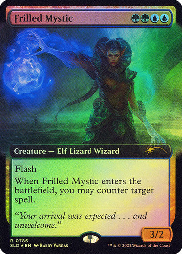 Frilled Mystic (Extended Art) [Secret Lair Drop Series]