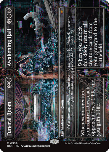 Funeral Room // Awakening Hall (Borderless) [Duskmourn: House of Horror]