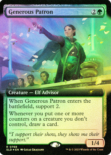 Generous Patron (Extended Art) [Secret Lair Drop Series]