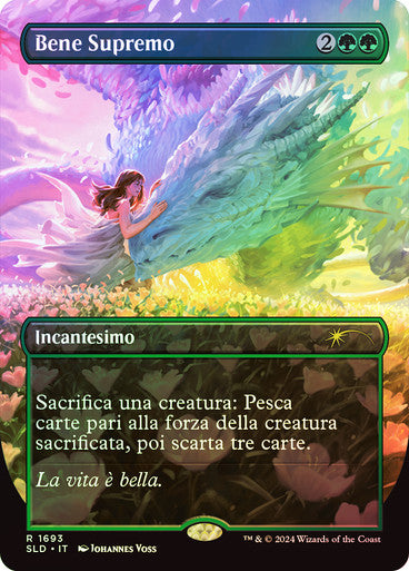 Greater Good (Italian) - "Bene Supremo" (Rainbow Foil) [Secret Lair Drop Series]