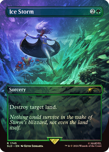 Ice Storm (Rainbow Foil) [Secret Lair Drop Series]