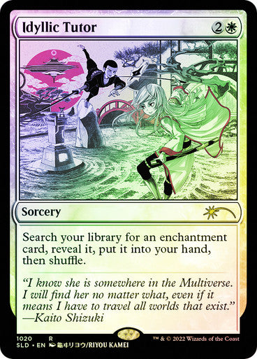 Idyllic Tutor (1636) (Rainbow Foil) [Secret Lair Drop Series]