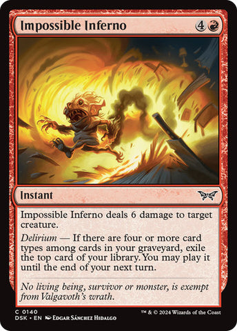 Impossible Inferno [Duskmourn: House of Horror]