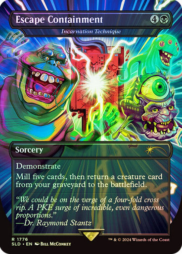 Escape Containment - Incarnation Technique (Rainbow Foil) [Secret Lair Drop Series]