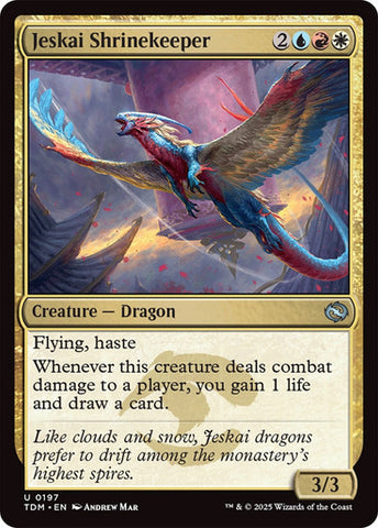 Jeskai Shrinekeeper [Tarkir: Dragonstorm]