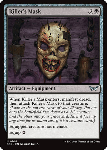 Killer's Mask [Duskmourn: House of Horror]