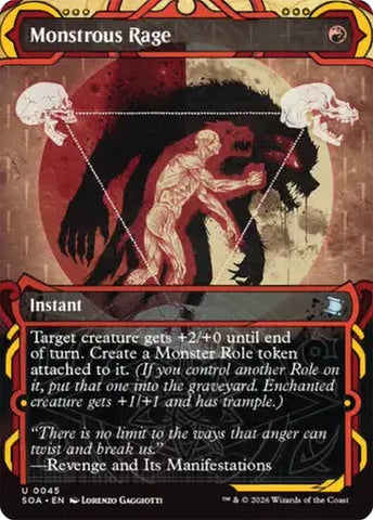 Monstrous Rage [Secrets of Strixhaven: Mystical Archive]
