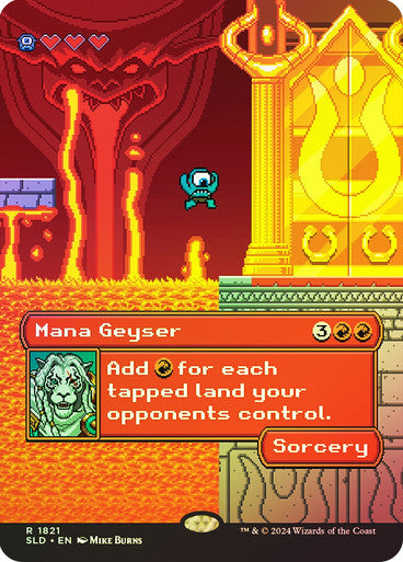 Mana Geyser (Rainbow Foil) [Secret Lair Drop Series]