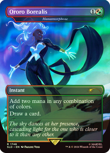 Ororo Borealis - Manamorphose (Rainbow Foil) [Secret Lair Drop Series]