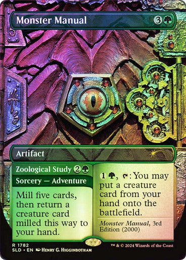 Monster Manual (Rainbow Foil) [Secret Lair Drop Series]