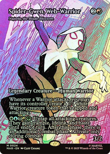 Spider-Gwen, Web-Warrior - Najeela, the Blade-Blossom [Marvel's Spider-Man: Eternal-Legal]