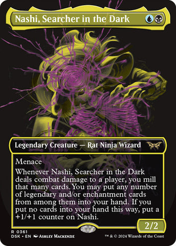 Nashi, Searcher in the Dark (Showcase) [Duskmourn: House of Horror]