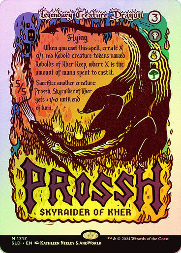 Prossh, Skyraider of Kher (Rainbow Foil) [Secret Lair Drop Series]