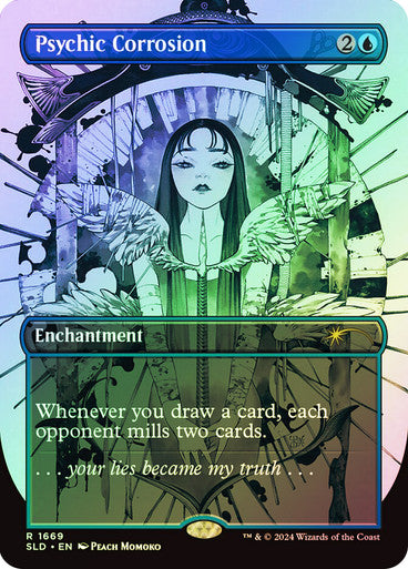 Psychic Corrosion (Rainbow Foil) [Secret Lair Drop Series]