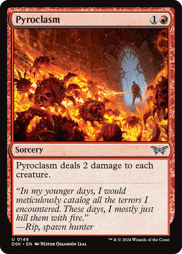 Pyroclasm [Duskmourn: House of Horror]