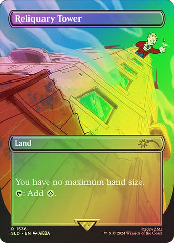 Reliquary Tower (1536) (Rainbow Foil) [Secret Lair Drop Series]