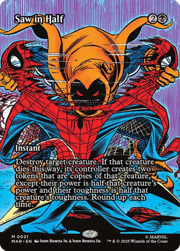 Saw in Half (Borderless) [Marvel's Spider-Man: Eternal-Legal]
