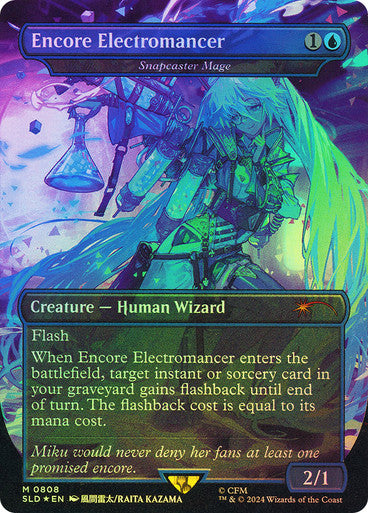 Encore Electromancer - Snapcaster Mage (Rainbow Foil) [Secret Lair Drop Series]