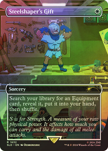 Steelshaper's Gift (Rainbow Foil) [Secret Lair Drop Series]