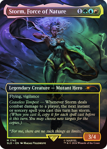 Storm, Force of Nature (Rainbow Foil) [Secret Lair Drop Series]