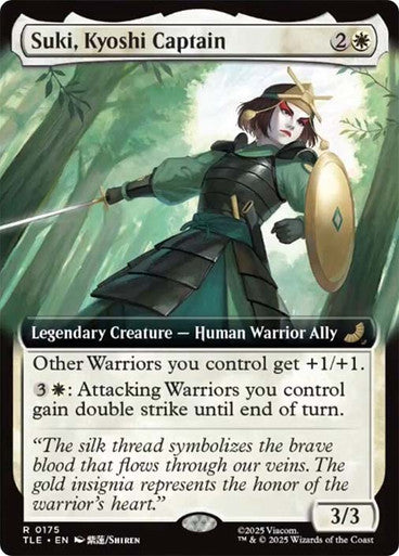 Suki, Kyoshi Captain (Extended Art) [Avatar: The Last Airbender: Eternal-Legal]