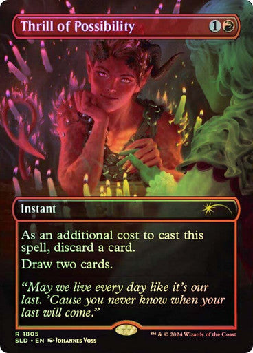 Thrill of Possibility (Rainbow Foil) [Secret Lair Drop Series]