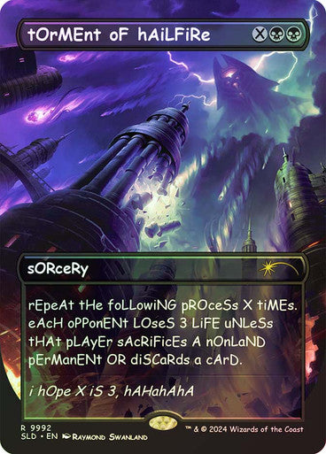 tOrMEnt oF hAiLFiRe (Rainbow Foil) [Secret Lair Drop Series]