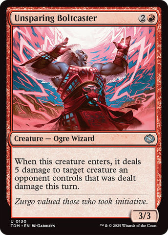 Unsparing Boltcaster [Tarkir: Dragonstorm]