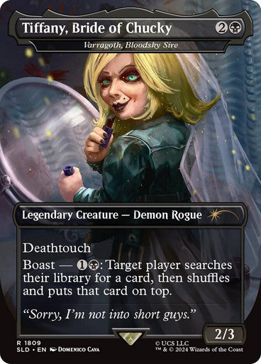 Tiffany, Bride of Chucky - Varragoth, Bloodsky Sire [Secret Lair Drop Series]