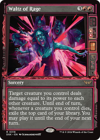 Waltz of Rage (Showcase) [Duskmourn: House of Horror]