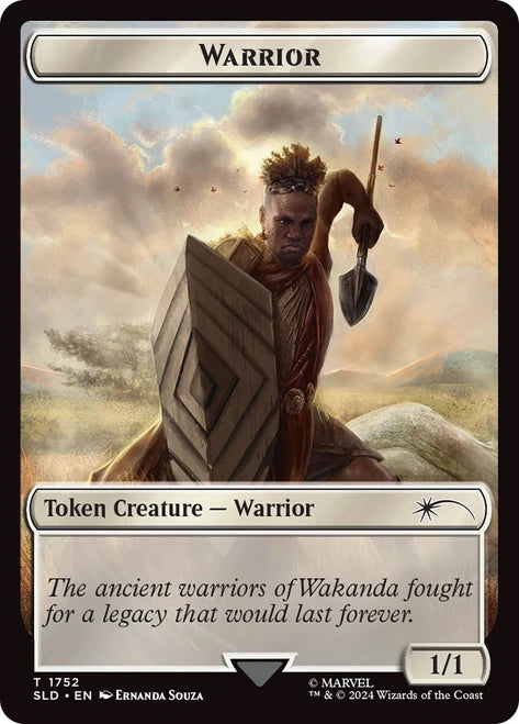 Warrior Token [Secret Lair Drop Series]