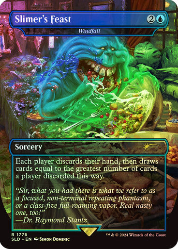 Slimer's Feast - Windfall (Rainbow Foil) [Secret Lair Drop Series]