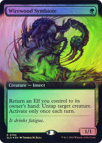 Wirewood Symbiote (Extended Art) [Secret Lair Drop Series]