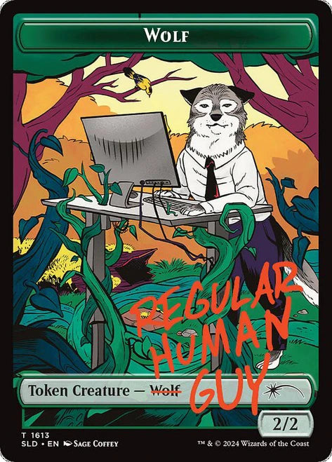 Wolf Token [Secret Lair Drop Series]
