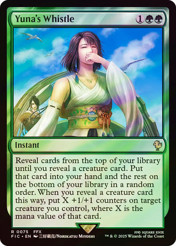 Yuna's Whistle (Surge Foil) [FINAL FANTASY Commander]