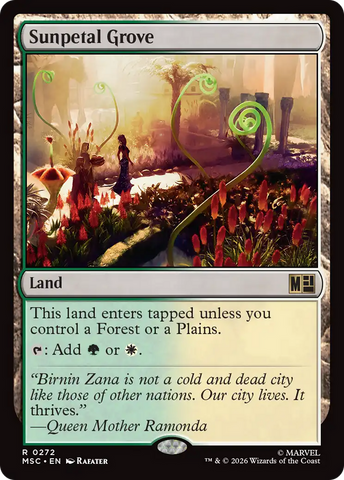 Sunpetal Grove [Marvel Super Heroes Commander]
