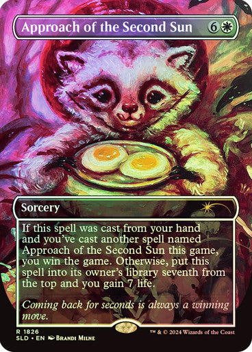 Approach of the Second Sun (Rainbow Foil) [Secret Lair Drop Series]
